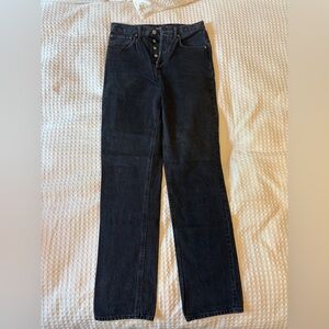 Aritzia Denim Forum The Joni High Rise Loose 32L